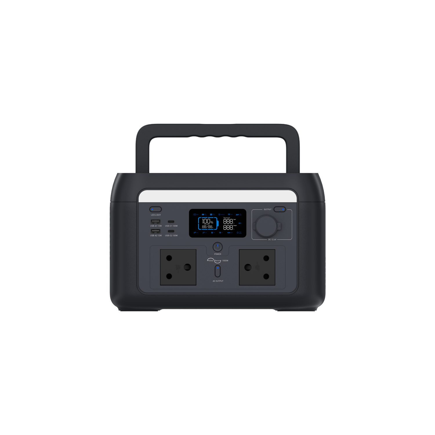 Hinen 1000W portable power station