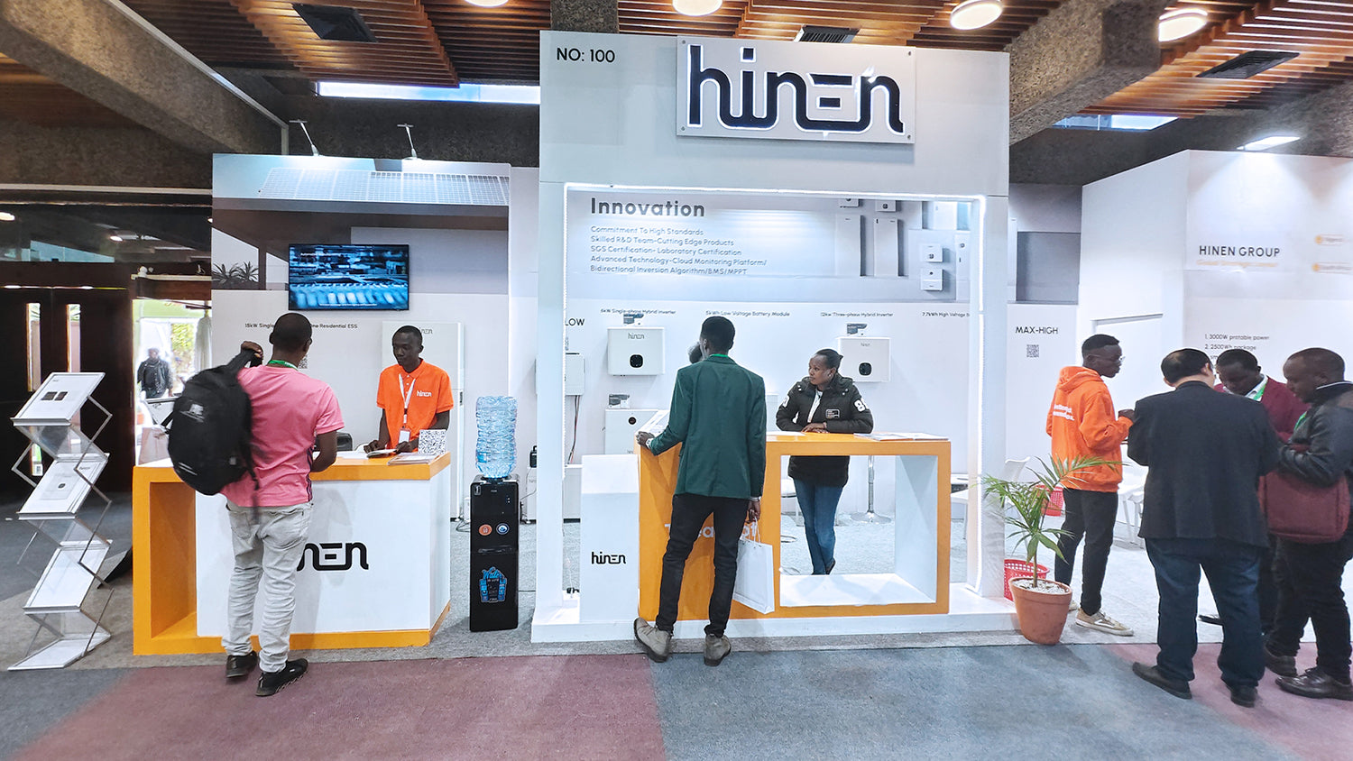 Hinen's Household Storage Solution Shines at SOLAR AFRICA 2024